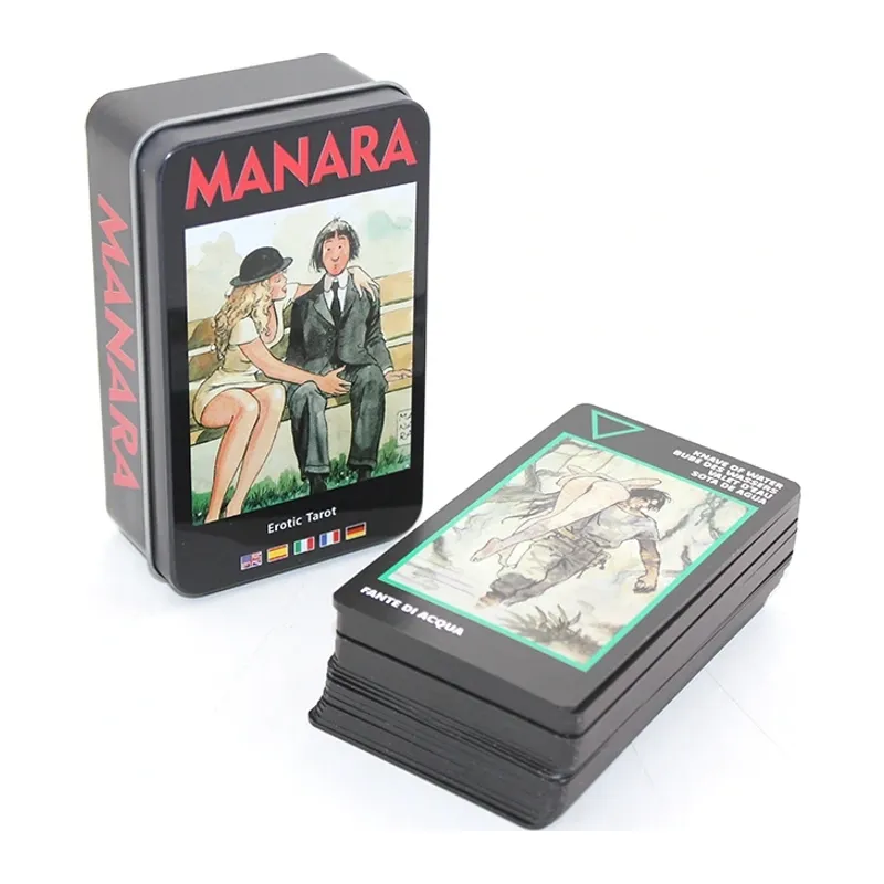 Manara Metal Kutulu Tarot Kartı Alk2813