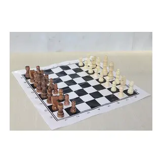 Ahşap Satranç Taşı 10 Cm Alk4017