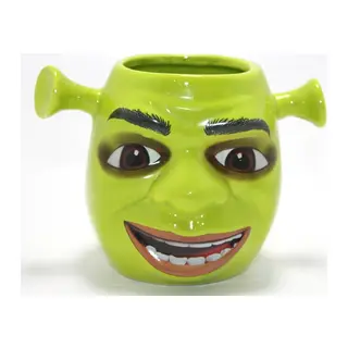 3d Shrek Tasarımı Porselen Kupa Bardak Alk4507