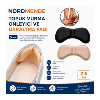 5 Mm Topuk Vurma Önleyici Ayakkabı Daraltma Pedi 239li Set