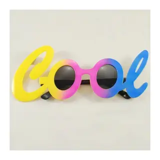 Cool Yazılı Rengarenk Parti Gözlüğü 21x8 Cm