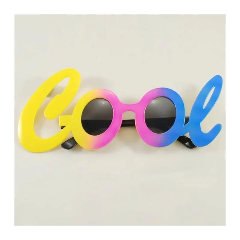 Cool Yazılı Rengarenk Parti Gözlüğü 21x8 Cm