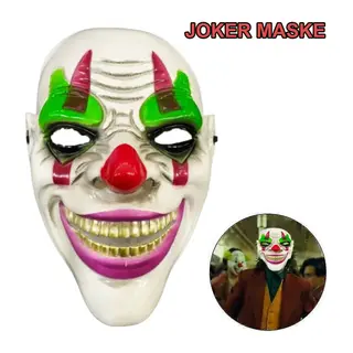 Delirten Gülüş Palyaço Temalı Joker Maskesi