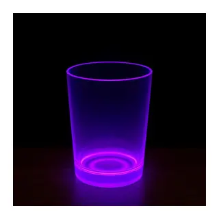 Partyglow Neon Mor Bardak 8.5 X 10.5 Cm