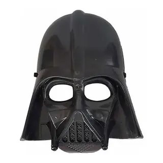 Yıldız Savaşları Wars Maskesi Darth Vader Maskesi Siyah Renk