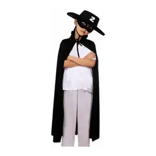 Çocuk Boy Pelerin + Şapka + Maske Kostüm Seti