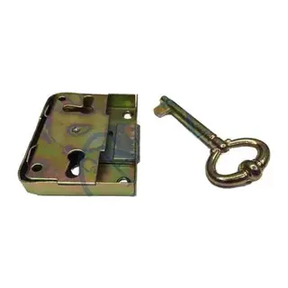 Kapazlama, Mobilya Kilidi 6x4x1 Cm - 1 Adet