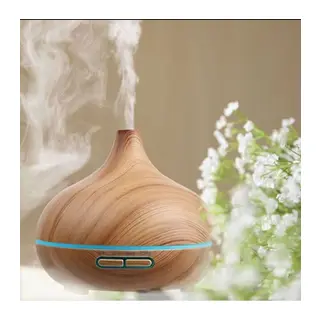 Aroma Difüzör Gece Işığı 7 Led Nemlendirici Kumandalı 550 ml Buhar Makinesi