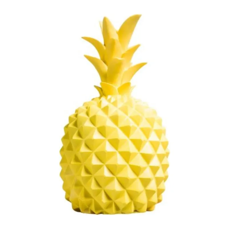BUFFER® Ananas Şeklinde Desenli Büyük Boy Pilli Masa ve Gece Lambası