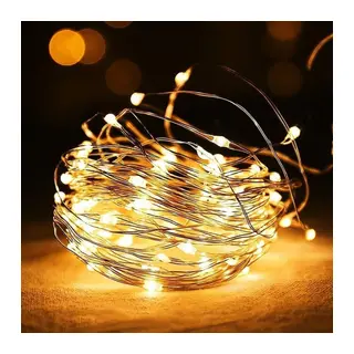 Sarı Peri LED Flaşlı Işık – 3 Metre Dekoratif Oda ve Organizasyon Aydınlatması