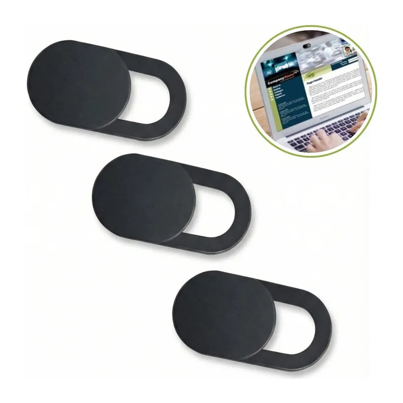 TrdStore® 3’lü Webcam Kapatıcı – Laptop, Tablet ve Telefon Uyumlu Gizlilik Kamera Kapağı (Plastik)