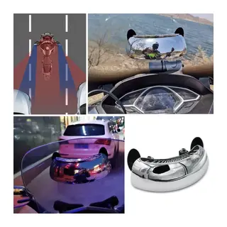 BUFFER® Motosiklet İçin Islanmaya Dayanıklı Geniş Açı Görme ve Kör Nokta Aynası