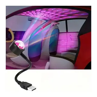 BUFFER® USB Sese Duyarlı 8 Farklı Mod Işıklı LED Atmosfer Işığı – Ambiyans Aydınlatması