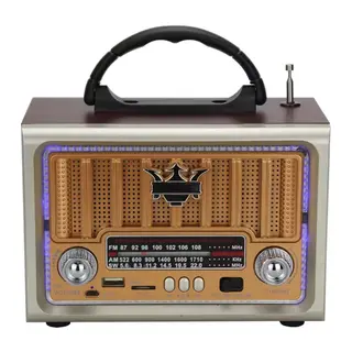 BUFFER® Taşınabilir Klasik AM/FM/SW Retro Nostaljik Radyo