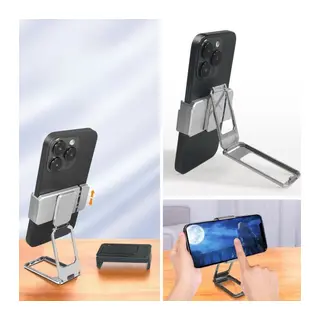 BUFFER® 360 derece Dönen Tüm Telefon Tipleri İle Uyumlu Metal Telefon Standı Braket