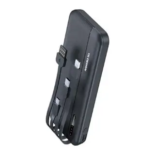 BUFFER® 10000 mAh Micro Type-C USB Lightning 4 Kablolu Hızlı Kablosuz Şarj Powerbank