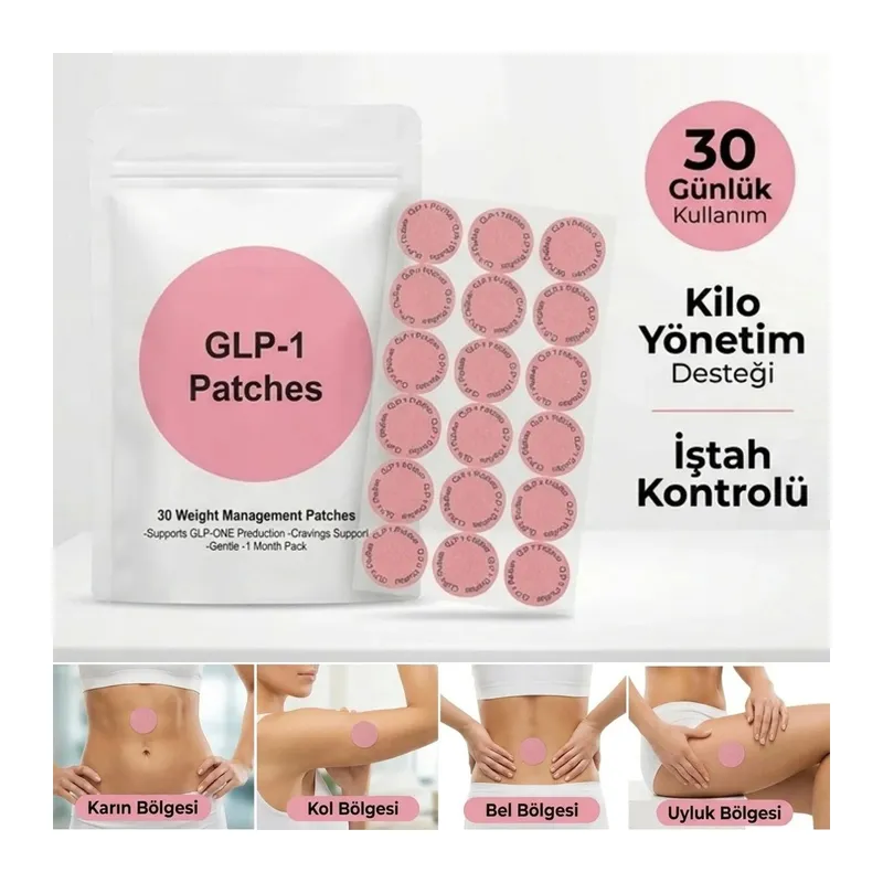 TrdStore® 30 Adet Kilo Yönetimi Destek Bantları – İştah Kontrolü ve Günlük Wellness Desteği