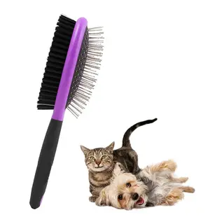 Buffer Çok Amaçlı Çift Taraflı Kolay Evcil Hayvan Kedi Köpek Temizleme Pet Fırçası