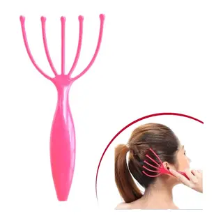 BUFFER® Çok Fonksiyonlu 5 Uçlu Bilyeli Baş Boyun Bacak Kol Masaj Alet Rahatlatıcı Kafa Masaj Aparatı