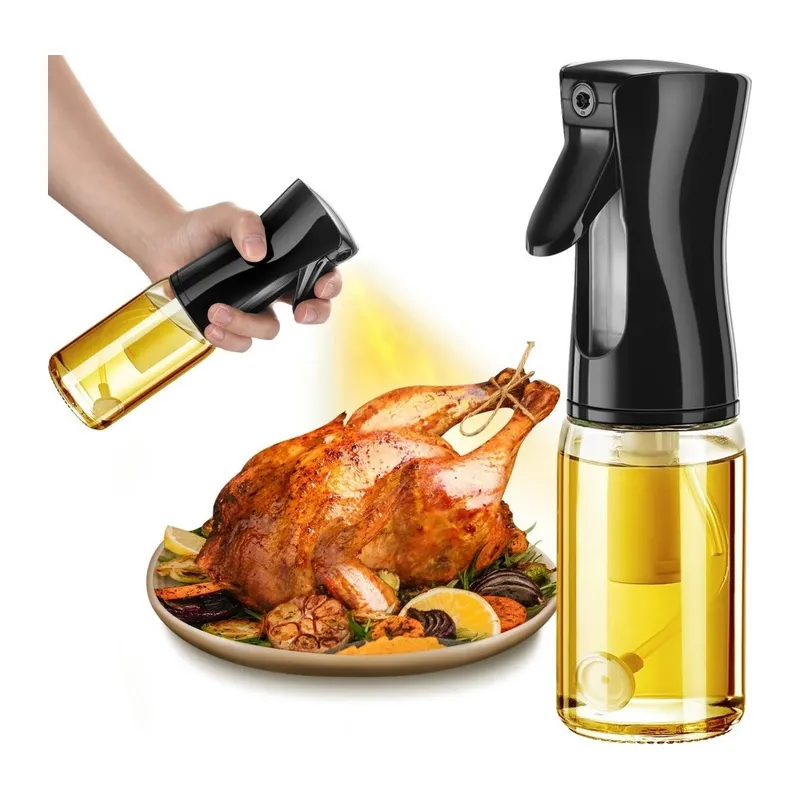 BUFFER® Çok Amaçlı Cam Şişe Püskürtmeli Dağıtıcı Yağdanlık Limonluk Sirke Sosluk Spreyi