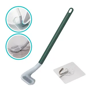 BUFFER® Golf Tasarımlı Silikon WC Klozet Mutfak Temizlik Fırçası Kanca Hediyeli