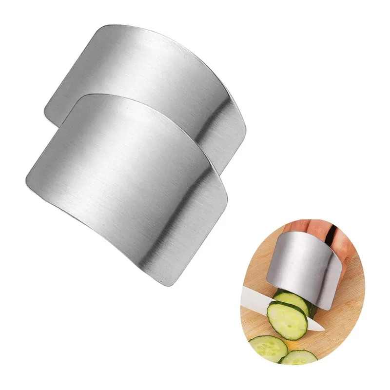 TrdStore® 2li Metal Parmak Koruyucu Hızlı ve Güvenli Kesme Paslanmaz Çelik Koruyucu Aparat