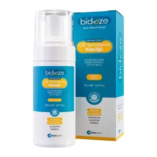 Bidoze Detoks Etkili Cilt Temizleme Köpüğü 150 Ml | Propolis Kolajen ve Ginseng