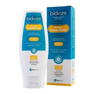 Bidoze Kolajen Detoks Maskesi 100 Ml | Aha Bha Gözenek Sıkılaştırıcı Ve Aydınlatıcı Bakım