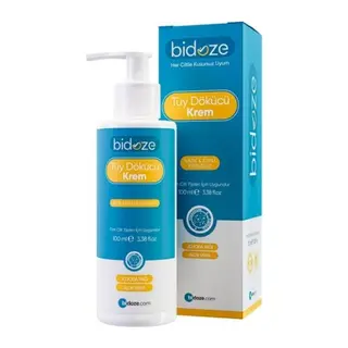 Bidoze Tüy Dökücü Krem 100 Ml | Aloe Vera ve Hindistan Cevizi Yağlı Pürüzsüzlük