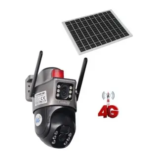 3+3 MP SİM KARTLI SOLAR KABLOSUZ GÜVENLİK KAMERASI BS-2084