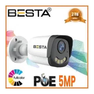 IP POE BT-1241 5mp Warm Led Güvenlik Kamerası