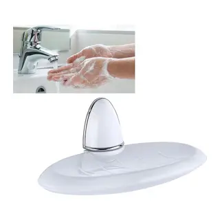 BUFFER® Lüks Milenyum Sabunluk Dekoratif Beyaz Sabun Tutucu Stand