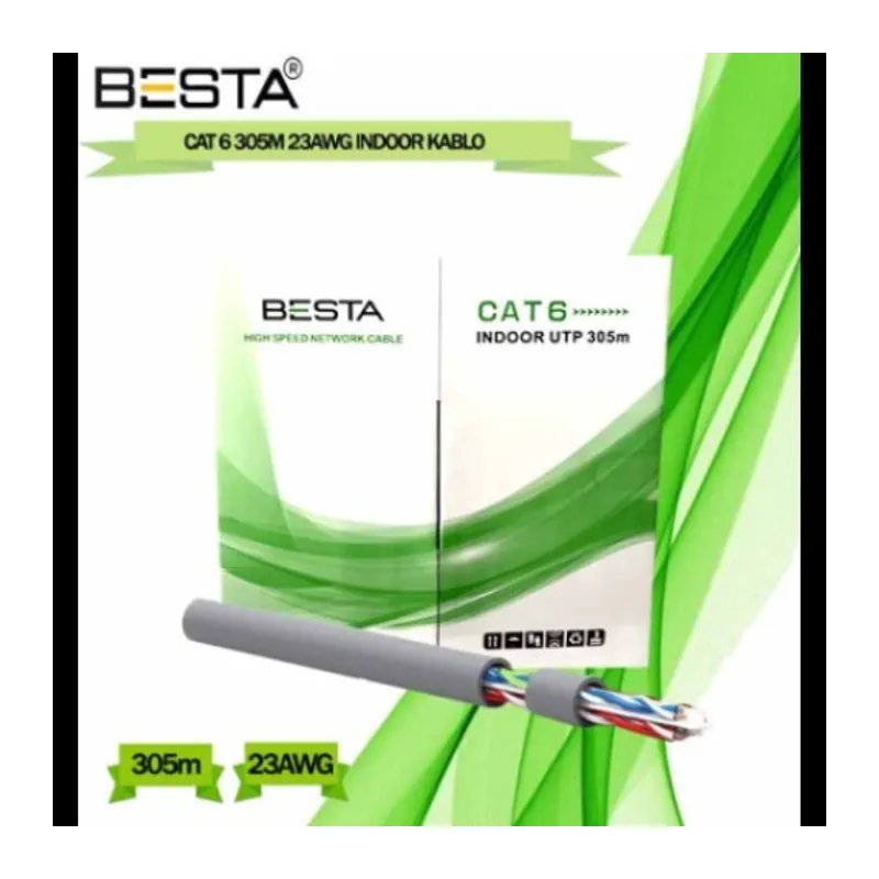 CAT6 23 AWG 305 METRE IP KAMERA KABLOSU