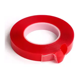BUFFER® 2 Metre Güçlü Yapışkanlı Çift Taraflı Slikon Pratik Şeffaf Bant