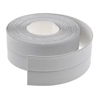 BUFFER® Gri Su Sızdırmaz Banyo Mutfak Lavabo Küvet İzolasyon Şerit Bant