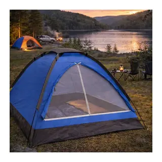 BUFFER® 3 Kişilik Manuel Kamp Çadırı – Düz Kapılı Outdoor Aile, Doğa, Piknik ve Kamp Çadırı 200x150x110 cm