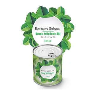 BUFFER® Konserve Bahçem Evde Konservede Sultani Bamya Yetiştirme Kiti