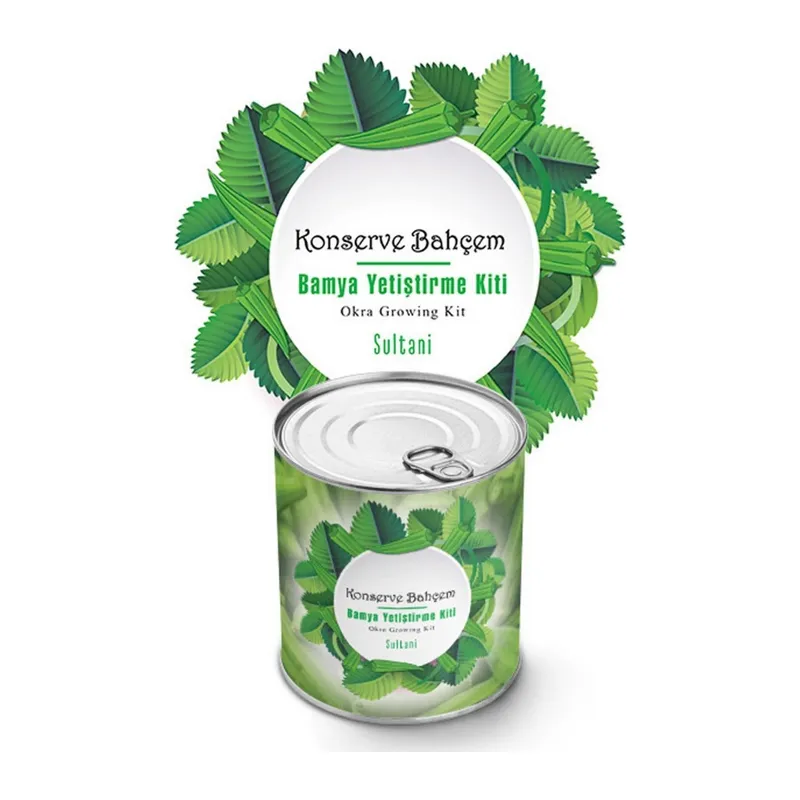 BUFFER® Konserve Bahçem Evde Konservede Sultani Bamya Yetiştirme Kiti