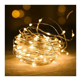 BUFFER® Peri Led Işık 28 Ledli 3 Metre Sarı Led Şerit Aydınlatma Spot Led