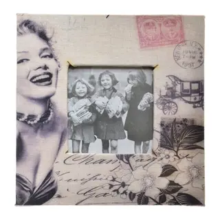 BUFFER® Decotown Marilyn Monroe Tasarım Ahşap Resim Fotoğraf Çerçevesi