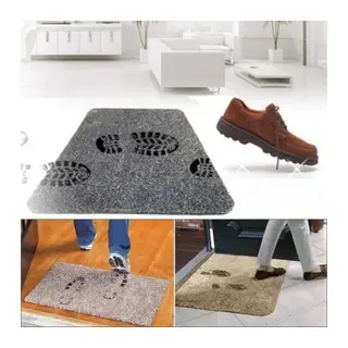 BUFFER® Çamaşır Makinesinde Yıkanabilir Kir Toz Emici Mikrofiberli Paspas