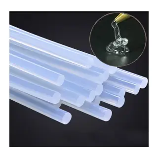 KALIN Silikon Çubuk 10’lu Paket – Şeffaf Yedek Silikon
