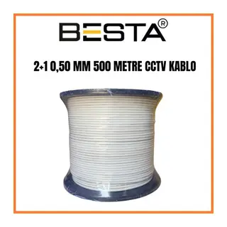 2+1 500 Metre 0,50 MM CCTV Kablo KD-1385