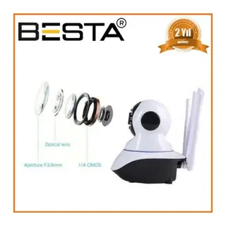 2 MP 1080P 5 Antenli Kablosuz Bebek Kamerası KD-1605