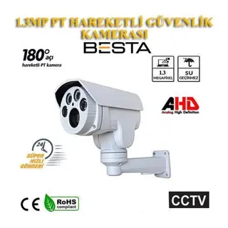 1,3 MP Ahd Motorize PT 4 Atom Led Güvenlik Kamerası KD-1844