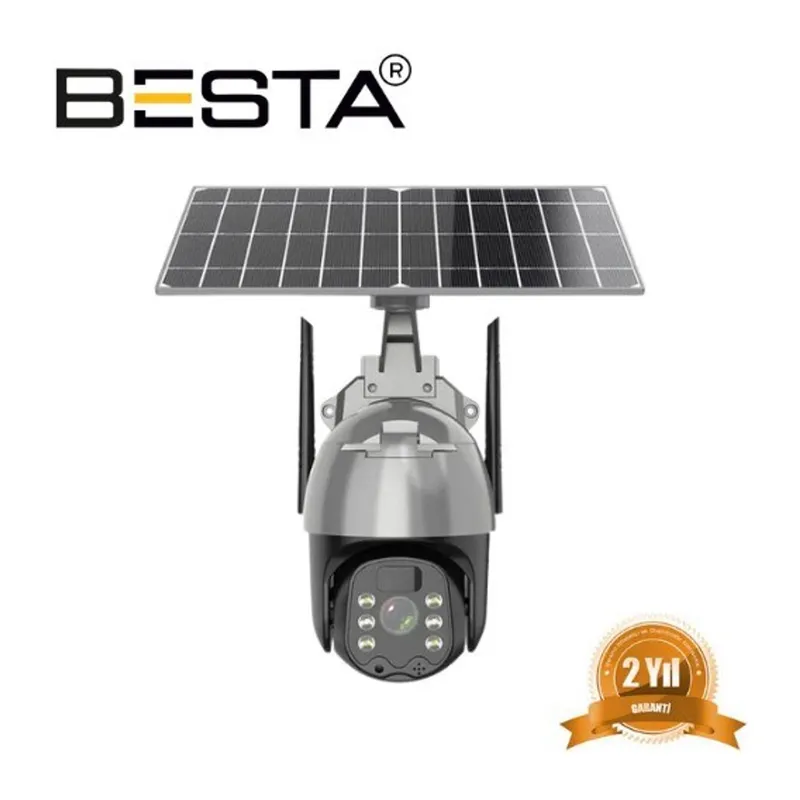 Solar Speed Dome Wifi PTZ Kablosuz Güvenlik Kamerası KD-2085