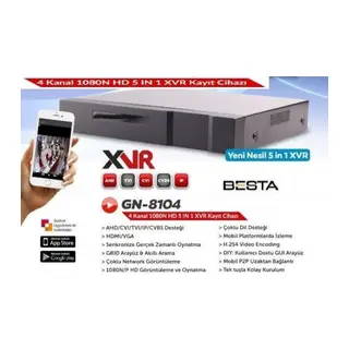 AHD DVR 4 Kanal Kamera Kayıt Cihazı KD-4255