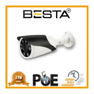 4K 5 MP 1440P 8 ATOM LED IP POE Bullet Güvenlik Kamerası KD-5615