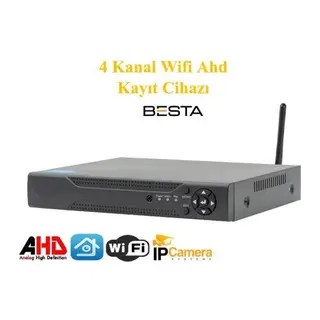 4 Kanal H265 Kablosuz Ahd Kayıt Cihazı KD-7004W