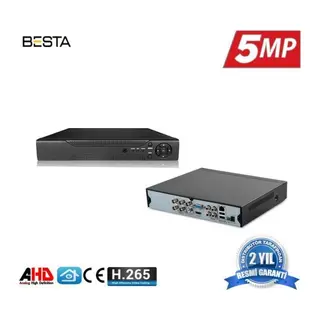 4 Kanal Ahd 5MP H265 Dvr Kayıt Cihazı Xmeye KD-804HD